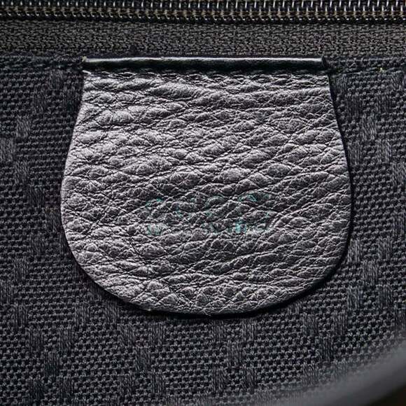 Gucci Bamboo Backpack 003 2058 0016 Black Leather Women's GUCCI - Picture 11 of 14